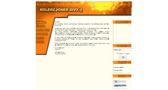 Desktop Screenshot of kolekcjoner.divx.pl